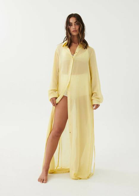 Bronte Dress in Yellow