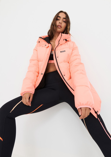 High Ball Jacket in Soft Coral