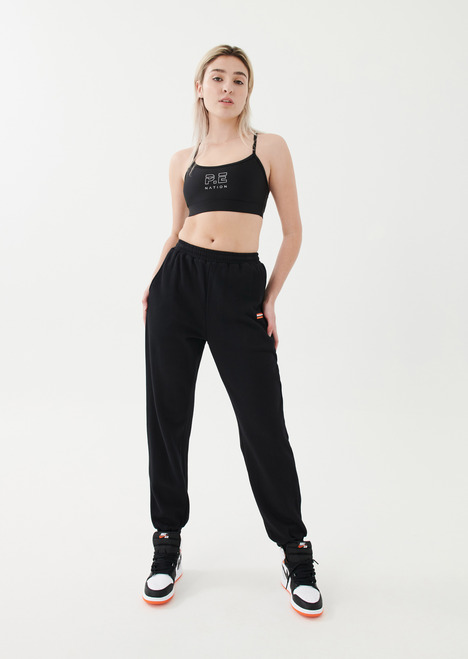 Dynamic Trackpant in Black