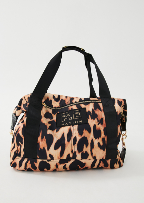 Set Shot Gym Bag in Leopard Print